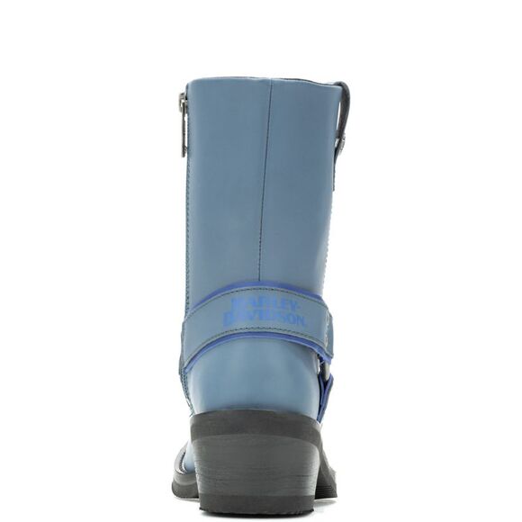 Harley-Davidson Womens Korsen Harness Blue Boots (NWT) - Picture 7 of 7